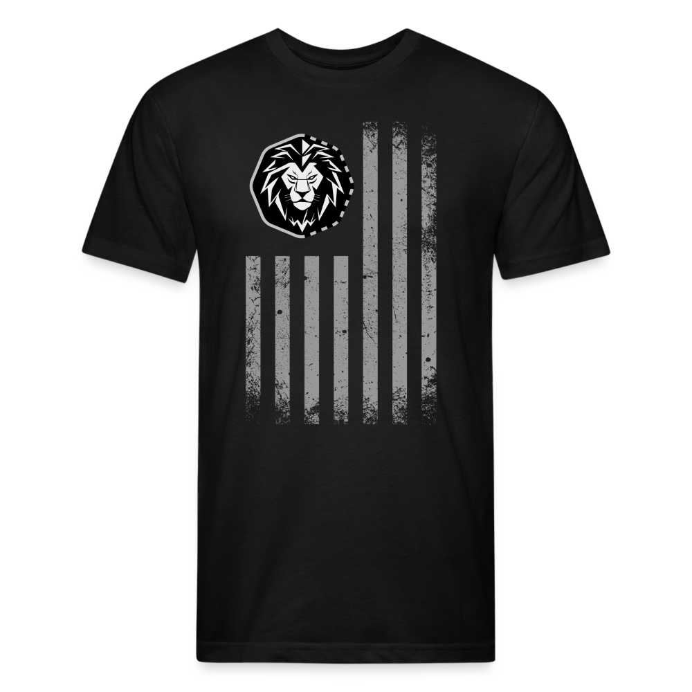 The Dominant American Flag - black